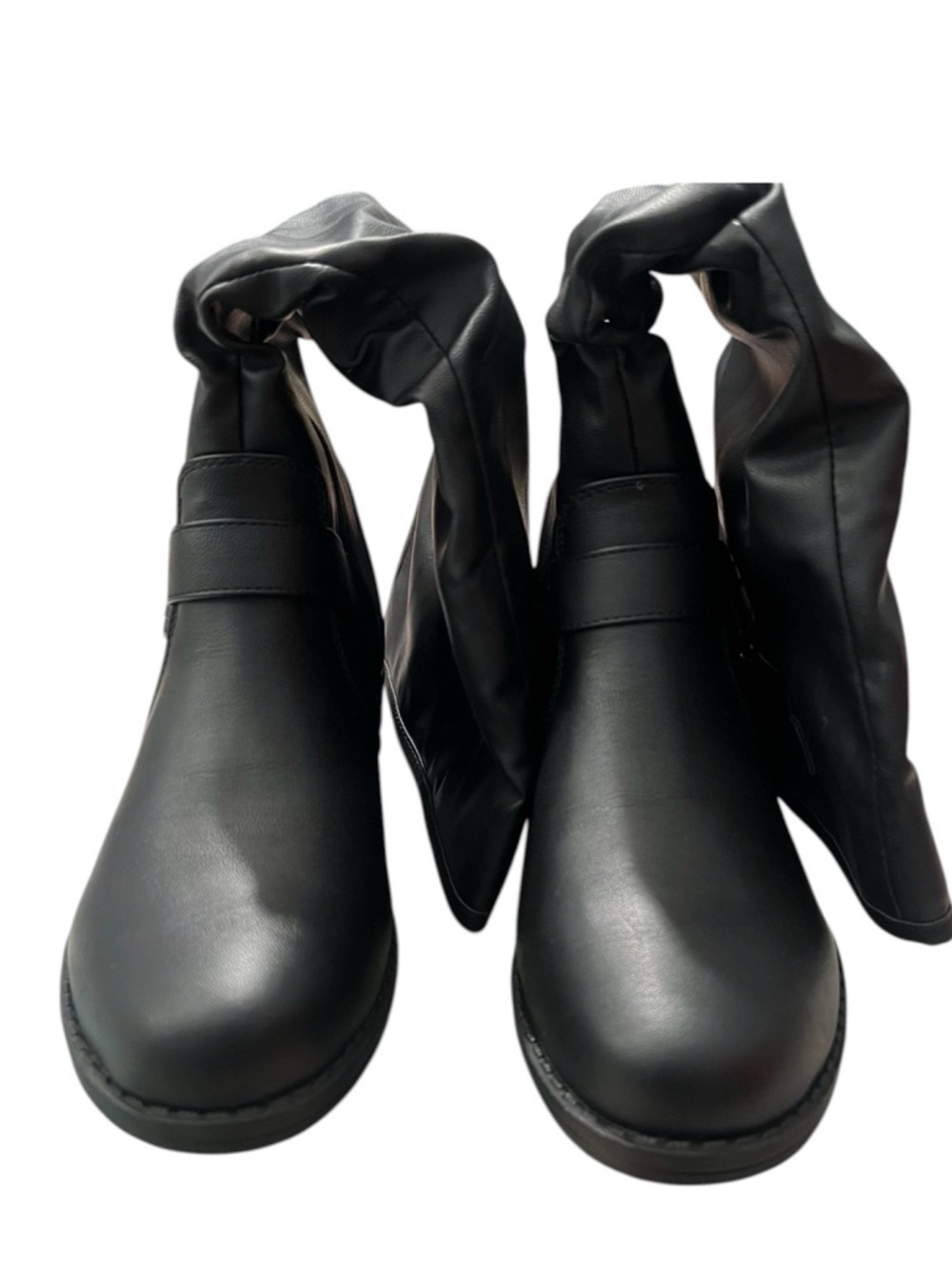 Journee collection black knee high boots - Picture 1 of 11